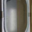 SMIROR Oval Backlit LED Bathroom Mirror, 24x36 Pill-Shaped Lighted Vanity Mirror with Lights for Wall, Dimmable, 3 Colors Lighting, Anti-Fog, Memory Function (Horizontal/Vertical)