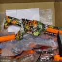 2 Pack Gel Splatter Blasters, Electric Full Auto Splat Blaster Toy Kits, 50000+, 12 Rs Per Seconds, 600 Hopper, Outdoor Team Game Activities Toy, 2 Rechargeable Batteries, Age 12+ Year Up