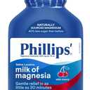 Phillips Milk of Magnesia Liquid Laxative, Wild Cherry Flavor, Stimulant Free, Cramp Free Relief of Occasional Constipation*, Effective in 30 minutes - 6 hours, #1 Milk of Magnesia Brand, 26 oz