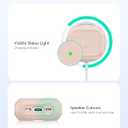 ESR AirPods 4 Case, Compatible With 4th Generation (2024) (USB-C), MagSafe, Drop Protection Cover With Lanyard, Magnetic Lid Lock, Orbit Hybrid, Desert Titanium