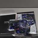 iATOM Blue Rose Bouquet Building Set, 12Pcs Flowers Botanical Collection for Adults, Valentine's Day Gift for Her/Girlfriend/Mom/Wife/Couple, Vintage Home Office Table Centerpiece Decor Aesthetic