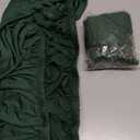 Enjoyidea Fitted Square Tablecloth 36x36 Inch-2 Pack Hunter Green Card Elastic Spandex Table Clothes-Small Stretch Christmas Table Cover Topper Cap for Kitchen Dining Picnic Patio Outdoor Party Tables