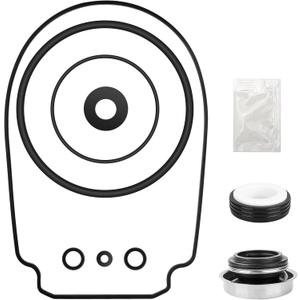 O-Ring Rebuild Repair Kit Fit for Pentair Whisperflo/Intelliflo Pool Pump Seal Gasket, Impeller Gasket, PS-1000 Shaft Seal, Drain Plug/Lid/Diffuser O-Rings Series, for Pumps Built 2-1-2008 and Later