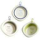 3-Pack Collapsible Wash Basin Set, Baby Kids Foldable Small Wash Basin, Portable Plastic Basins for Bottles, Travel, Camping, Laundry