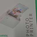 YOTON Photo Printer, Picture Printer with 54 Sheets (4"x6") & 1 Ink Ribbon, Support AR Video Printing, Wi-Fi Connection, Portable Photo Printer for iPhone/Android/Laptop