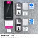 4 x UARMOR Glass Privacy Screen Protector for [ iPhone 15 Pro ] 9H Premium Tempered Glass Anti-spy, Easy Installation Kits, 9H Hardness  2 Pack