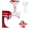 Frozen Fruit Soft Serve Maker for Kitchenaid Mixer, Dairy-Free Ice Cream Maker Attachment, Frozen Yogurt and Dessert Machine, Dishwasher Safe