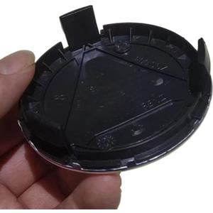 Wheel 75mm 3D Wheat Stitch Wheel Hub Caps (4-Pack)  Exact Fit for 2000-2025 German Luxury Sedans & SUVs (C/E-Class,GLA/GLC/GLK Models)Snap-On, UV Resistant, with Reinforced Anti-Theft Clips (Black)