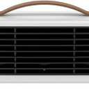 800W portable fast heating heater, multifunctional space heater with 2-level adjustable overheating, suitable for use in bedrooms, offices, and indoor environments (white)