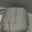 Bare Home Weighted Blanket All-Natural 100% Cotton with Nontoxic Glass Beads 48"x72" 12lbs, Light Grey