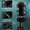 AUTOMUTO Strut Spring Assembly Front Struts Shock Absorber Fit for 2012 2013 2014 2015 2016 2017 for Toyota Camry Replace for 172941 172940