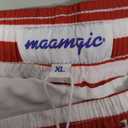 maamgic 2 in 1 Mens Swim Trunks 7 Inch Swim Shorts Swim Suits Board Shorts, XL