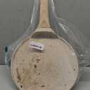 ESLITE LIFE 11 Inch Crepe Pan with Spreader, Nonstick Ceramic Coating Dosa Pan, Roti Tawa Comal Para Tortillas Pancake Griddle Pan, Induction Compatible, PTFE & PFOA Free, White