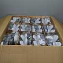 (Pair of 24) MizHome Men's Open Back Sneaker Clogs Knit Mules Shoes Lightweight Breathable Slippers