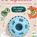 WOOF Party Pupsicle - Long-Lasting Interactive Dog Toys for Boredom - Low-Mess Design - Birthday Gifts for Dogs - Small Dog Toys - Buddy Blue