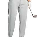 Willit Men's Golf Joggers Pants Stretch Slim Fit Work Dress Pants Quick Dry Athletic Pants with Pockets, Size L