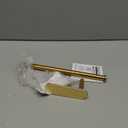 VAEHOLD Adhesive Paper Towel Holder Under Cabinet Wall Mount for Kitchen Paper Towel, Paper Towel Roll Holder Stick to Wall, Stainless Steel (Gold)