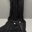 Plus Size Lingerie For Women Babydoll Sexy Mesh Maxi Nightdress Exotic Sleepwear Side Slits (5X-Large, Black)