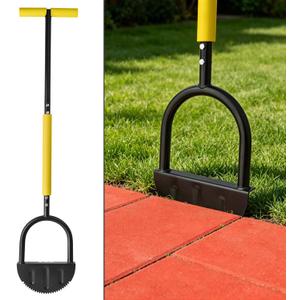 Gunpla Half Moon Edger Lawn Tool, 42" Heavy Duty Half Moon Lawn Edger Manual Grass Edger with T-Grip Handle for Landscaping, Sidewalks, Grass, Flower Bed, Yard and Garden Edging