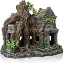 Fish Tank Decorations Aquarium Dcor Resin Artificial Tree Trunk Root (B)