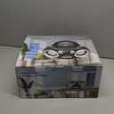 MEGATEK Portable CD Player Boombox with FM Radio, Bluetooth, USB Port, AUX Input, and Headphone Jack  CD-R/CD-RW/MP3-CD Compatible, Clear Stereo Sound, Backlit LCD Display  Black