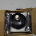 ZMISHIBO 1 Pack 17.9 Inch Socket Fan Light with Remote, Dimmable 3 Colors 6 Speed 1100 Lumens Light Bulb Fan Screw in Ceiling with Lights, Light Socket Ceiling Fan for Bedroom -Black