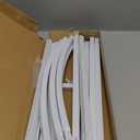 Putros Metal Arch Backdrop Stand 7.2FT White Wedding Backdrop Stand Square Arch Frame for Birthday Party Bridal Baby Shower Ceremony Decoration (7.2x4FT(HxW))