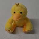 Apricot Lamb Toys Plush Velvet Duck Stuffed Animal Soft Cuddly Perfect for Child (Velvet Duck,9 Inches) (Medium, Yellow)