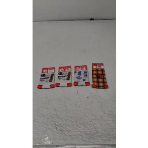 LogoBrands Can Cooler Covers Miscellaneous Pack For Pitsburgh Steelers, Dalas Cowboys, and OSU Beavers