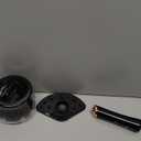 Electric Makeup Brush Cleaner and Dryer Machine - Super Fast Clean and Dry Make Up Brushes - Automatic Cosmetic Brush Spinner Washer Tools (Black)