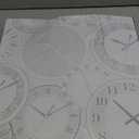 OSTAR Silent Rustic Wall Clock, Battery Operated, Vintage 12 Inch Round Clock, Living Room Bedroom Kitchen Wall Decor (Brown)