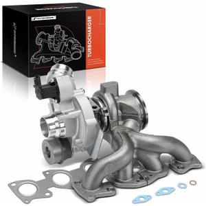 A-Premium B03G Complete Turbocharger Turbo Kit with Gasket and Seal Compatible with Volvo Models - XC60 15-22, XC90 16-22, S60 15-22, S90 17-22, V60 16-22, V90 18-21, V90 Cross Country 17-21