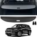 Retractable Trunk Cover Compatible with Lincoln Corsair 2020-2024 20025 2026 Cargo Cover Rear Trunk Security Cover Corsair Accessories Privacy Screen
