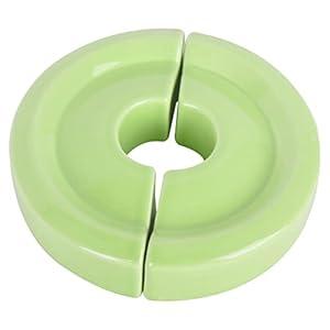 Vencer Wide Mouth Jar Split Fermentation Weight, Fermenting weights for Pickling & Fermentation Crock, Green, VHF-020G