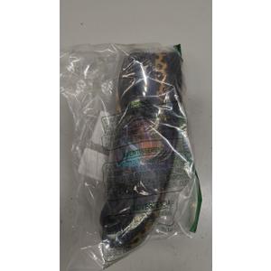 Leopard Steering Wheel Cover, Breathable Microfiber Leather Universal 14.5-15 inch for Most Automotive Steering Wheel Cheetah Print, Black