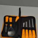 ENVEL Halloween Pumpkin Carving Kit, 7 Pcs Professional Stainless-Steel Pumpkin Tools Set Heavy-Duty Steel Cutting Easily for Art Crafts,Adults Kids