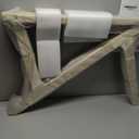 Phoenix Home Accent Chair Mid-Century Modern Chair Set of 2, Upholstered Lounge Arm Chair with Wood Frame & Soft Cushion for Living Room, Reading Armchair for Bedroom, Beige