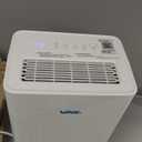 Dehumidifier for Basements, 2000 Sq. Ft., 30 Pints, Max 50 Pints 1.6L Tank, App-Controlled, With 4.9 ft Drain Hose Low noise, for Living room, Basements and Office (White)
