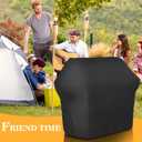 Premium 51" Grill Cover for Weber Spirit/Genesis Series - Heavy-Duty 600D Waterproof Cover with Air Vents - Fits Spirit 300, Spirit II 300, Genesis Series (51" L x 17.8" W x 42" H)