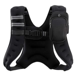 ZELUS Weighted Vest, 6lb/8lb/12lb/16lb/20lb/25lb/30lb Weight Vest with Reflective Stripe for Workout, Strength Training, Running, Fitness, Muscle Building, Weight Loss, Weightlifting