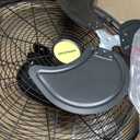 VAGKRI Wall Fan, 20 Inch High Velocity Metal Oscillating Wall Fan, 3 Speeds, 5300CFM Industrial Wall mounted Fan for Home Office Patio Garage Factory Greenhouse Warehouse Farm