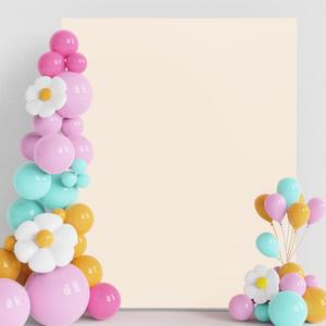 Wokceer Wedding Arch - Beige 6.6x5.2FT Square Backdrop Covers Spandex Fitted Balloon Arch Covers Stretchy Backdrop for Birthday Party Wedding Ceremony Banquet Decoration