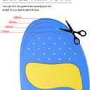 RFUNGUANGO Airtag Shoe Insert Kids, Insoles for Airtag Hidden Holder, Tracker Devise Case for Kids, Comfortable Inserts for Shoes, Upgraded Insole (Blue, 9.25-9.84IN Men 5.5/W's 7.5-M's7/W's 9)