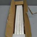 TIASUSAN 4PCS Mahjong Racks with Pushers (White), American Mahjong All-in-one Tile Rack with Pusher Combo