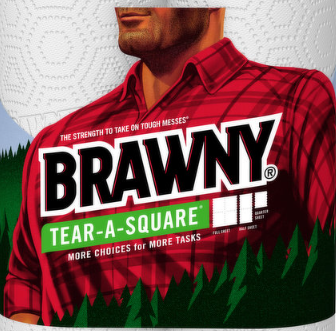 Brawn 12 pack 30 rolls paper towls
