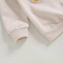 YINGISFITM Toddler Baby Girl Boy Sweatshirt Long Sleeve Shirt Crewneck Pullover Sweater Fall Winter Clothes Outfit (18-24 Months, Cream I Put a Spell on You)