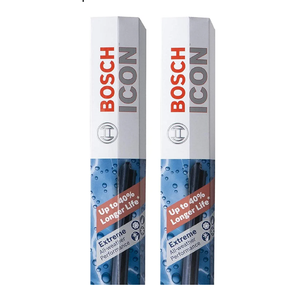 BOSCH 26A17A ICON Beam Wiper Blades - Driver and Passenger Side - Set of 2 Blades (26A & 17a)
