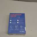 Blood Pressure Monitor Upper Arm Monitors for Home Use Adjustable 8.7"-16.5" Cuff LED Display 2x120 Memory Intelligent Voice Portable Machine with Storage Bag (Black)