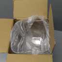 4+1 Pack Laundry Room Organization Containers,Clear Laundry Pods Container,Large Laundry Detergent Powder Storage Containers with Wooden Lids & Labels,Laundry Pods Holder for Scent Booster,Powder,Pods