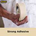 Scotch Contractor Grade Masking Tape, 0.94 inches by 60.1 Yards (540 Yards Total), 2020, 9 Rolls